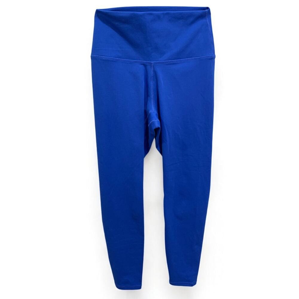 Small Yunoga Womens Royal Blue Activewear Leggings